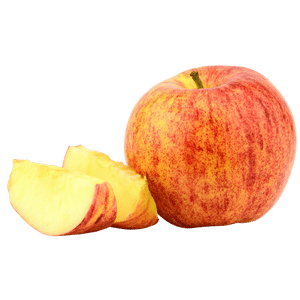 Manzana Gala Manzanas Gala rojas con vetas amarillas