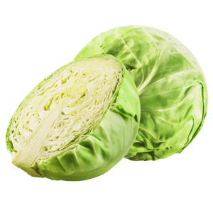 Repollo blanco entero de hojas compactas